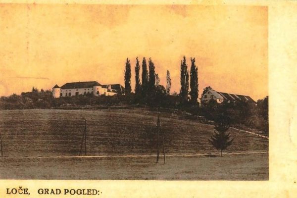 Gradovi in dvorci - Razglednica Dvorca Pogled iz l. 1929 FOTO Arhiv Sp. knjižnice Sl. Konjice Razglednica Dvorca Pogled iz l. 1929, FOTO: Arhiv Splošne knjižnice Sl. Konjice