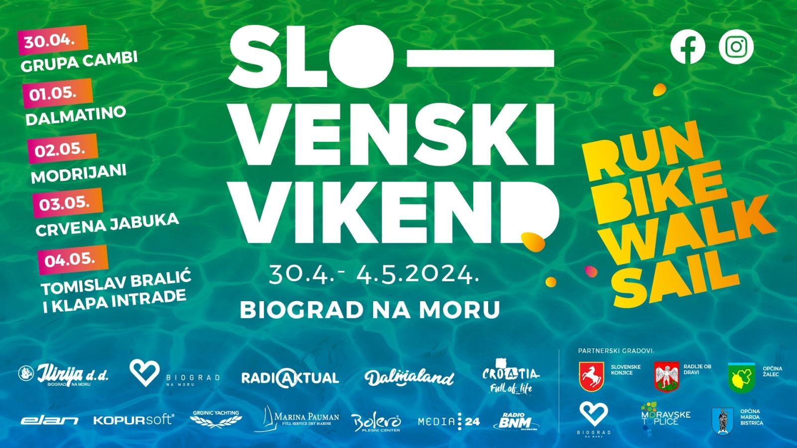 Slovenski vikend v Biogradu na Moru