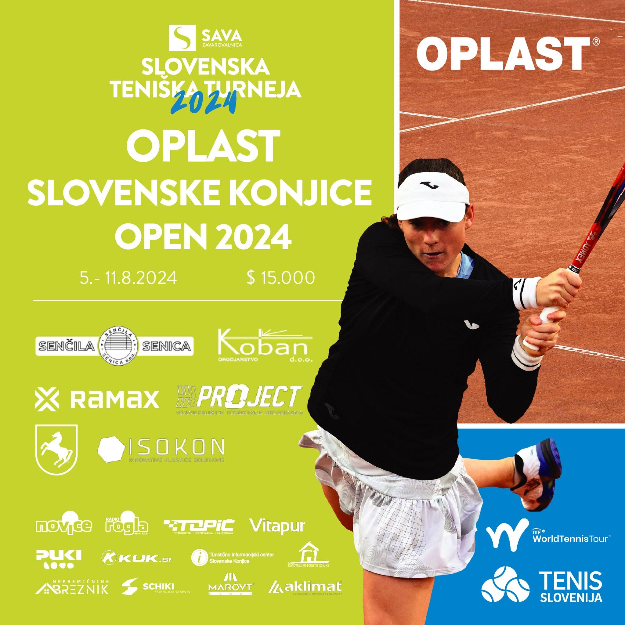 Največji teniški dogodek v zgodovini Slovenskih Konjic: Oplast Slovenske Konjice Open 2024