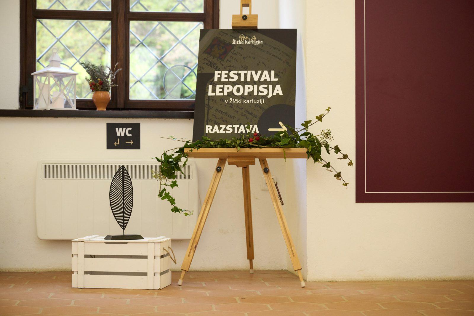 Festival lepopisja v Žički kartuziji že 21 let