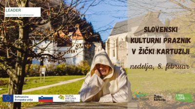 Slovenski kulturni praznik v Žički kartuziji